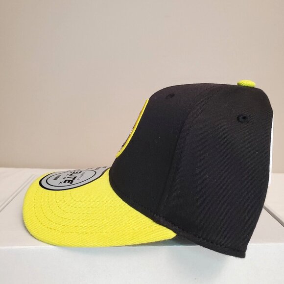 POKÉMON PIKACHU Patch Hat Curved Tail Logo Elite Flex Snapback Ball Cap #025 New - Picture 14 of 16